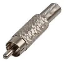 PHONO PLUG NICKEL PLATED 6MM PS11476