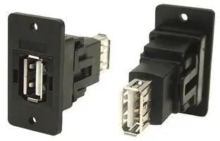 USB ADAPTER, 2.0 TYPE A RCPT-A RCPT CP30608NX