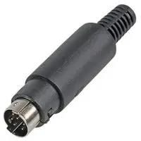 MINI DIN PLUG, 8 PIN PS11597