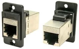 ADAPTER, RJ45 8P JACK-JACK, CAT5E, SHLD CP30720S