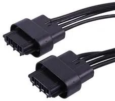 WTB CABLE, 4P SQUBA RCPT-RCPT, 5.9" 216620-1041