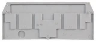 ENDPLATE, GREY, 2.5MM WIDE 280-324