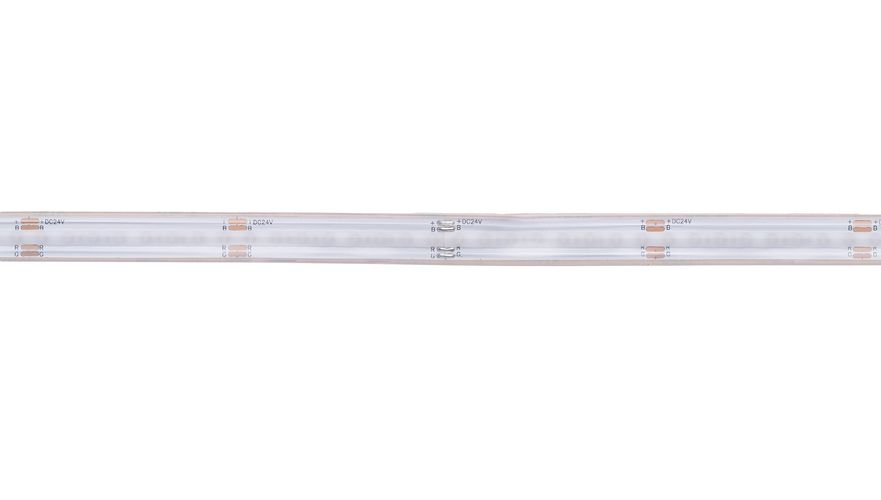 LED juosta 24Vdc, 15W/m, COB 480LED/m, RGB, IP67, 180°, LEMLUX COB-RGB480-IP67 4772081004500
