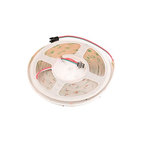 LED juosta, 24Vdc, 21W/m, COB 784LED/m, RGB +NW 4000K, IP20, skaitmeninė IC WS2814 14pix/m COB-RGBNW784-21-24IC