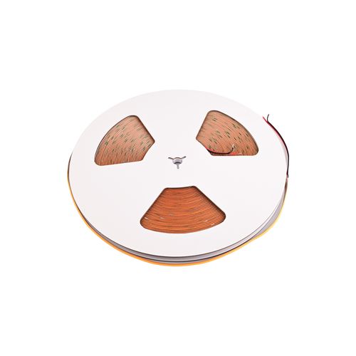 LED juosta, 30m ritė 12Vdc, 13W/m, COB 528LED/m, 1000lm, šiltai balta 3000K, IP20, FREE CUT COB-WW528FC-13-12-30