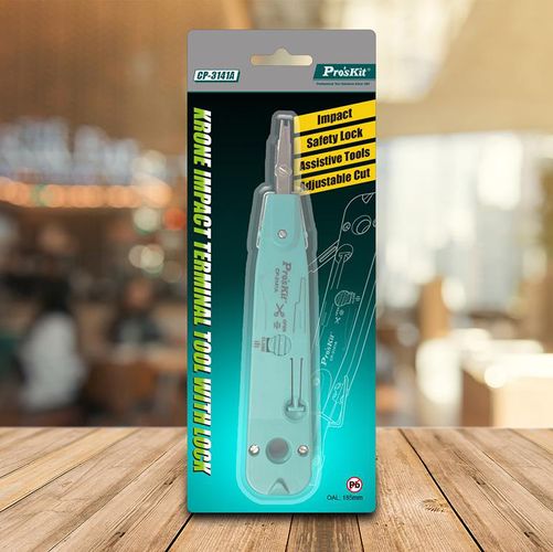 Punch Down Tool with Safety Lock, CP-3141A Pro'sKit CP-3141A 4711552164923