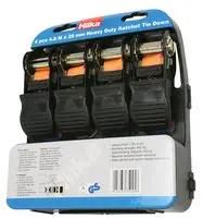 RATCHET TIE DOWN STRAPS, 4.5M, X4 84135025