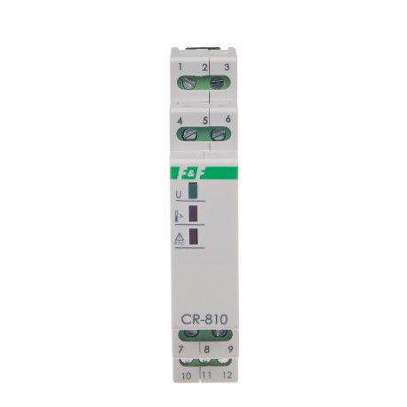 Temperaturos reguliatoriai - Šiluminė relė PTC rezistoriams, I = 16A, 230VAC, 24V, AC/DC 1 modulis CR-810