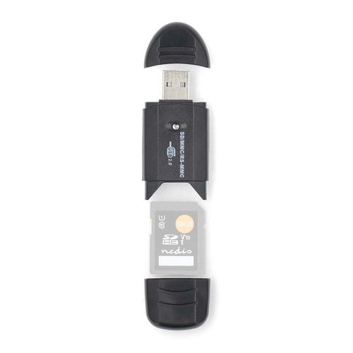 Card Reader | MMC / SD / SDHC / SDXC | USB 2.0 CRDRU2100BK