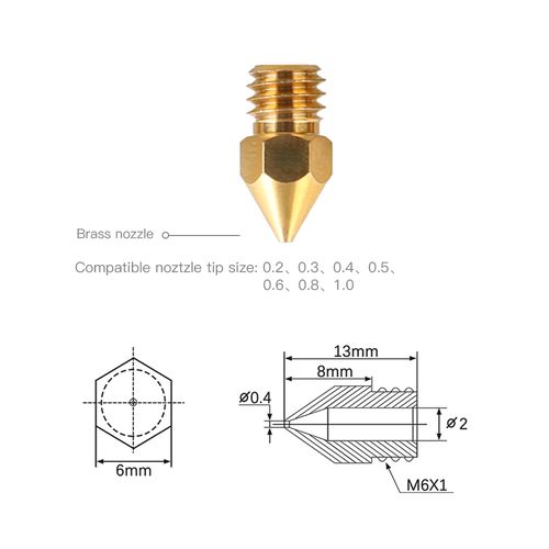 MK8 Nozzles Package 24PCS CRE-4007010004