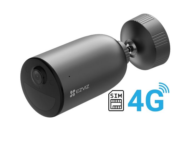 Kamera su 4G LTE, 3MP, su SIM kortelės lizdu, belaidė, 3MP, USB C, MicroSD iki 512GB CS-EB3-4G 6941545635354