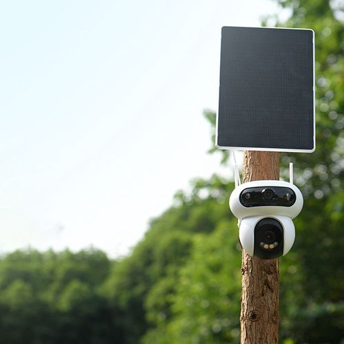 Bevielė Wi-Fi + 4G/LTE kamera HB90x 4MP + 4MP, su saulės panele, 10400mAh, MicroSD CS-HB90x/SP 6941545640037