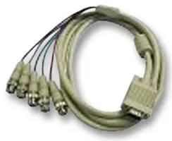 LEAD, 5X BNC PLUGS TO SVGA, 2M SS090