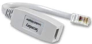 TELEPHONE CORD, RJ45 PLUG-BT RCPT, 500MM BT-400