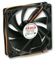 FAN, PC CASE, AUTO THERMAL, 12CM AK-174BKT-B