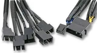 LEAD, PWM FAN SPLITTER FOR 5 FANS AK-CBFA03-45