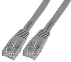 LEAD, FLAT CAT5E, LSOH, GREY, 1.5M PSG90646