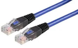 LEAD, CAT 5E CROSSOVER, 3M, BLUE PSG90746