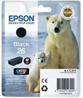 INK CARTRIDGE, T2601, BLACK, EPSON C13T26014010