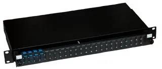 SC FIBRE PATCH PANEL, 8PORT, 1U 009-023-020-04S