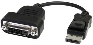CABLE ASSY, DISPLAY PORT PLUG-DVI-D RCPT DP2DVIS