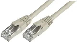 PATCH LEAD, CAT 6A, SFTP, GREY 3M 003-010-030-01C