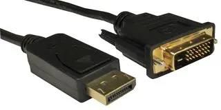 LEAD, DISPLAYPORT - DVI-D, M-M, 3M HDHDPORT-001-3M