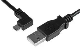 USB CABLE, 2.0 A PLUG-MICRO B PLUG, 2M USBAUB2MLA