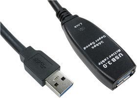 LEAD, USB3.0 ACTIVE EXTENSION, BLACK 10M PSG91644