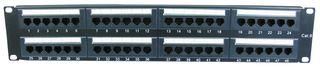 PATCH PANEL, CAT 6, 2U, 48 PORT UT-899548