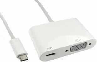 ADAPTER, USB C-VGA, POWER DELIVERY USB3C-VGACAB-WPD