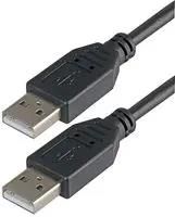 LEAD, USB2.0 A MALE - A MALE, BLACK 5M PSG91418