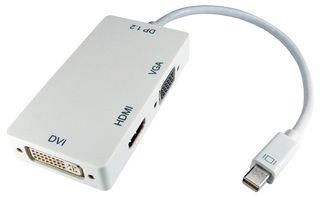 MINI DISPLAYPORT-HDMI-DVI-VGA ADAPTER HDMINIDP-HDV02