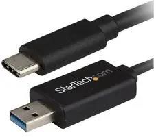 USB CABLE, TYPE C PLUG-A PLUG, 2M USBC3LINK