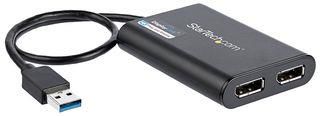 USB3.0-DUAL DISPLAYPORT ADAPTER,4K 60HZ USB32DP24K60