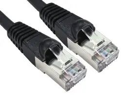 PATCH LEAD, CAT 6A LSZH, BLACK 5M ART-105K.