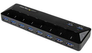 USB 3.0 HUB, 10PORT/5GBPS, MAINS POWERED ST103008U2C