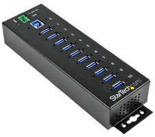 HUB, 10 PORT, INDUSTRIAL, USB 3.0 ST1030USBM