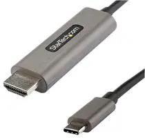 CABLE ASSY, USB TYP C PLUG-HDMI PLUG, 3M CDP2HDMM3MH