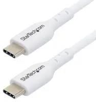 USB CABLE, 2.0 TYP C PLUG-PLUG, 2M, WHT USB2CC3MWHE