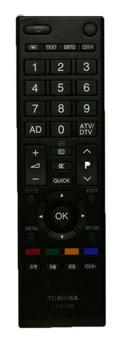 Remote control TOSHIBA CT90326 CT-90326