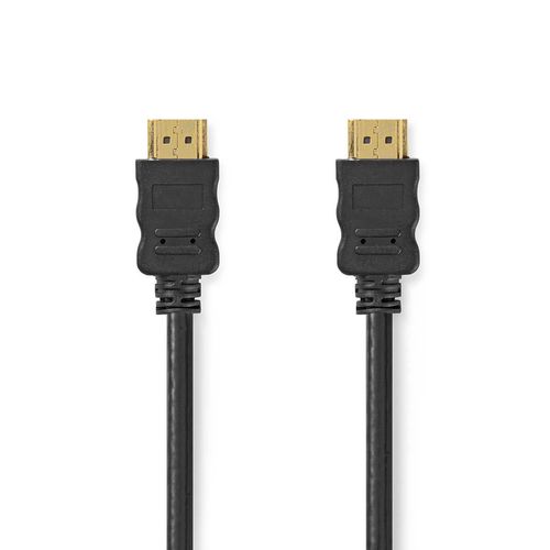 High Speed HDMI™ Cable with Ethernet | HDMI™ Connector | HDMI™ Connector | 4K@60Hz | ARC | 18 Gbps | 1.50 m | Round | PVC | Black | Label CVGL34060BK15 5412810454594