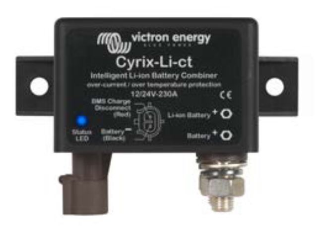 Переключатель зарядки литиевой батареи Cyrix-Li-ct 12 / 24V-230A, Victron energy CYR010230412 8719076034346