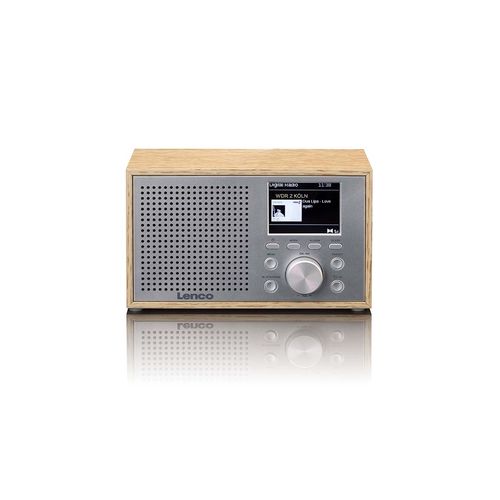Mono DAB+ FM radio with Bluetooth® Wood DAR-017WH 8711902079736