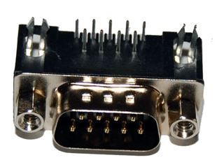 Вилка DB-9 под пайку RoHS DB/H-09-M