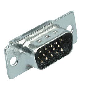 Connector:D-Sub HD;male;PIN:15;straight;soldered,on cable DB/CX-H15-M 5901436723257