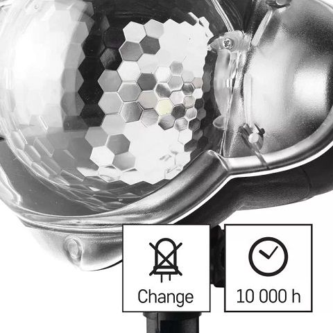 LED decorative projector "STARS", 230Vac, warm/cool white, EMOS DCPN01 8592920094273