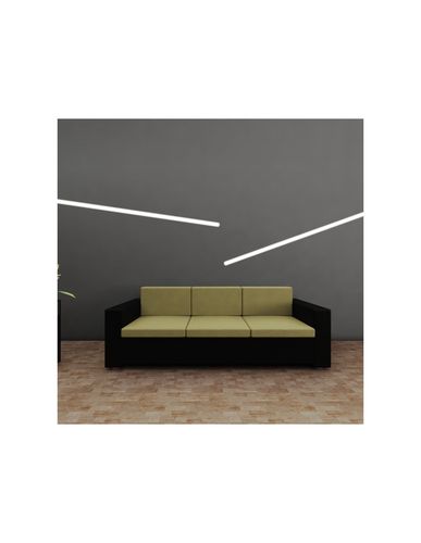Profilis aliuminis anoduotas LED juostoms, su matiniu dangteliu, priglaistomas, DEOLINE XL 3m DEOLINEXL-OP-3M-S