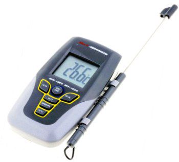 Temperature meter;LCD;Sampling:1x/s;-50÷300°C;Probe l:105mm DM-9258