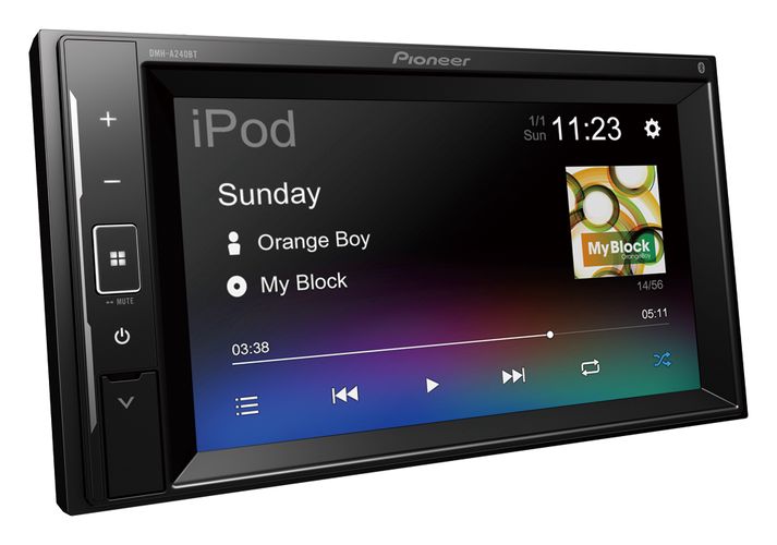 Автомобильный мультимедийный ресивер с сенсорным экраном 6,2" DMH-A240BT Pioneer DMH-A240BT